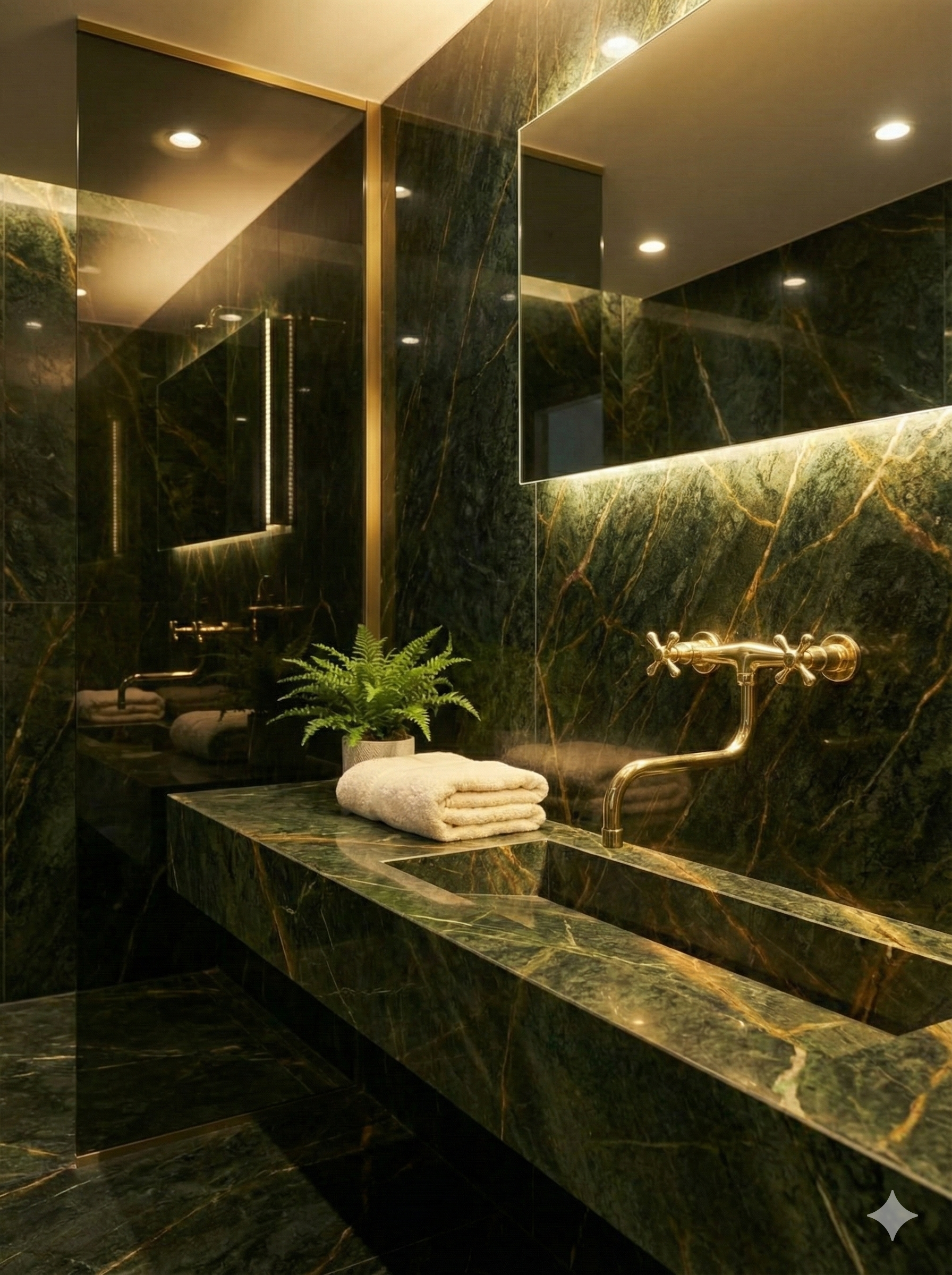 golden faucet from fes by owr artisan