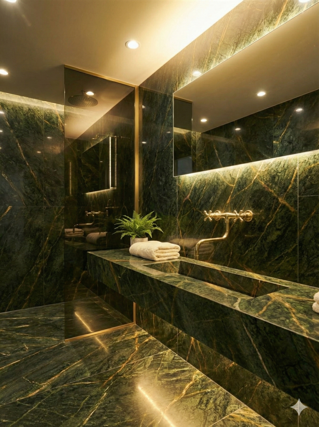 golden faucet from fes by owr artisan