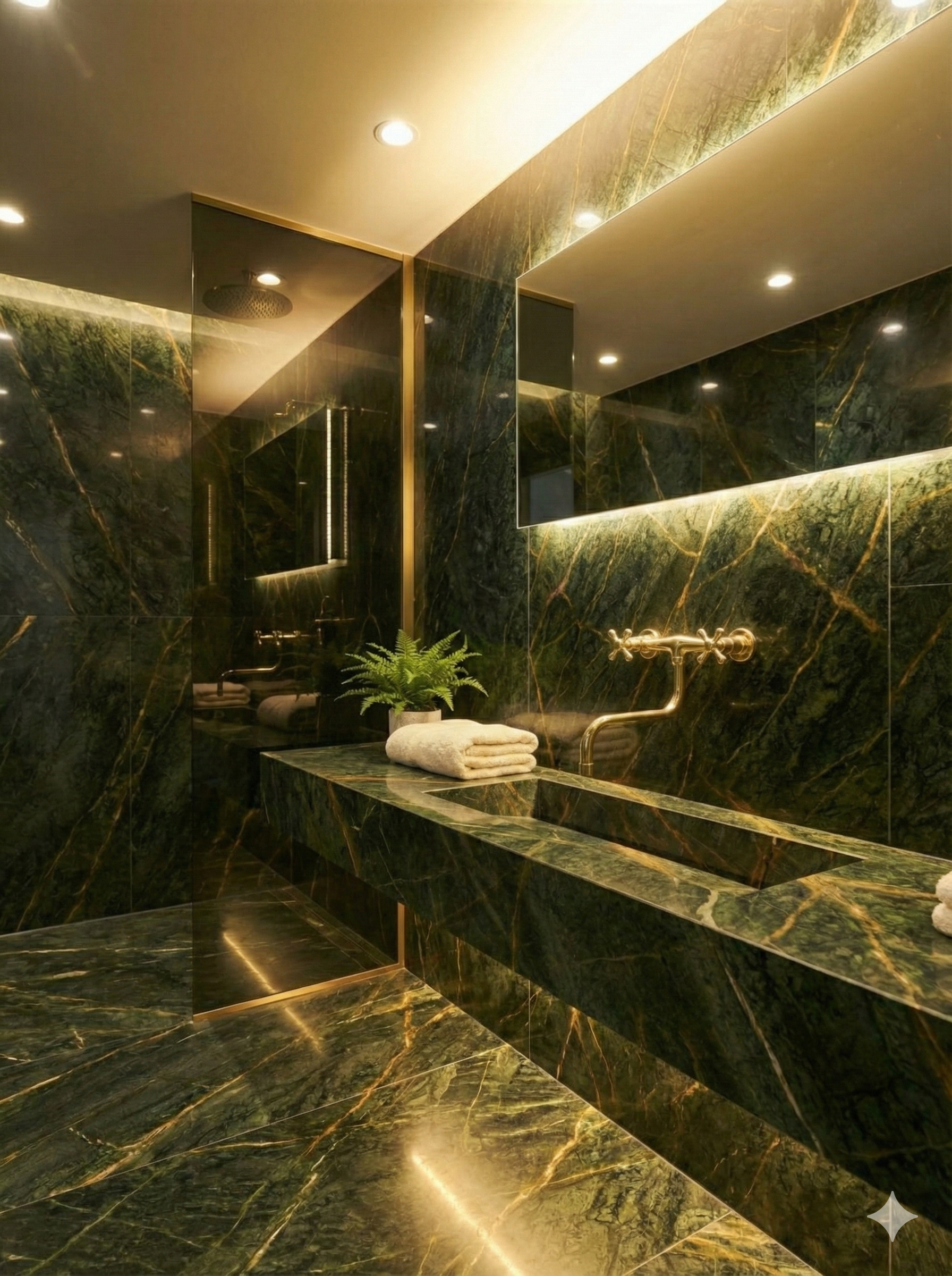 golden faucet from fes by owr artisan