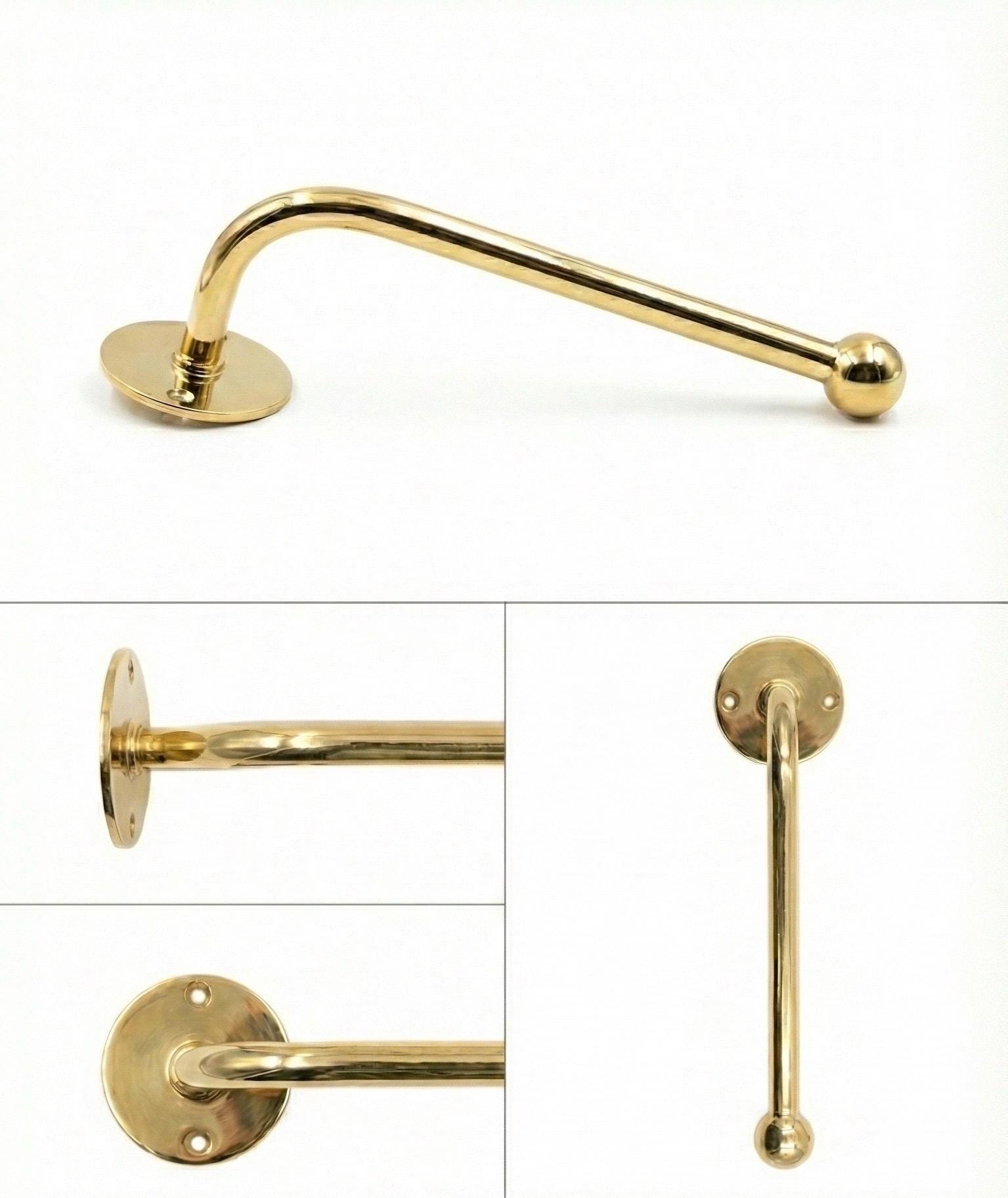 Vintage Style Brass Toilet Paper Holder